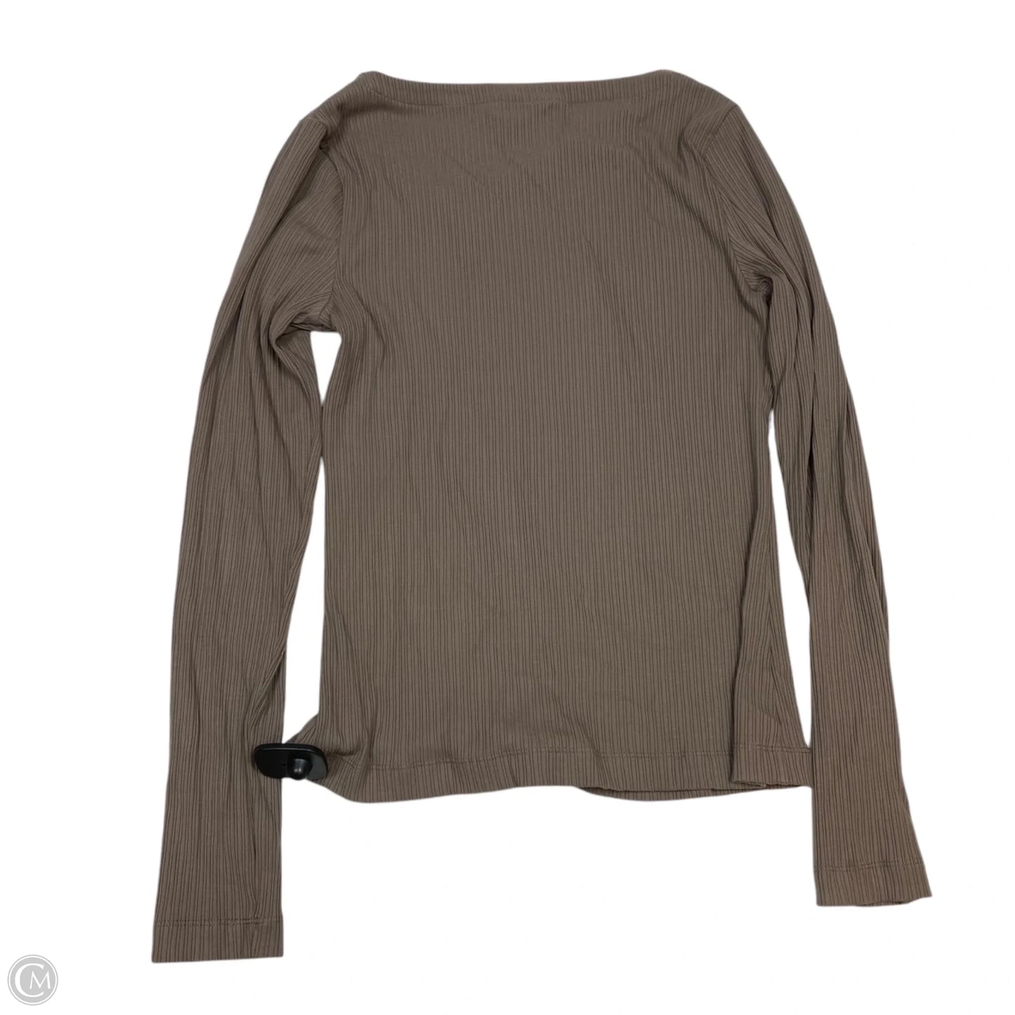 Top Long Sleeve By Spanx In Brown, Size: M