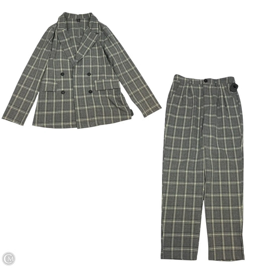 Pants Set 2pc By Shein In Grey, Size: S