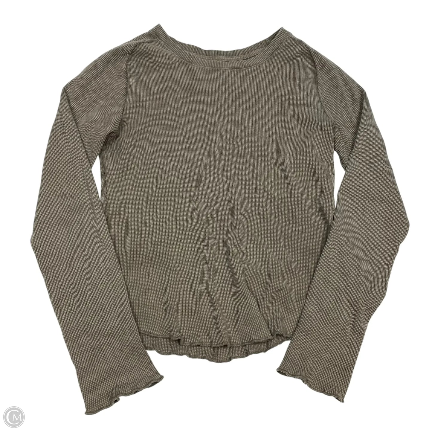 Top Long Sleeve Basic By We The Free In Brown, Size: L