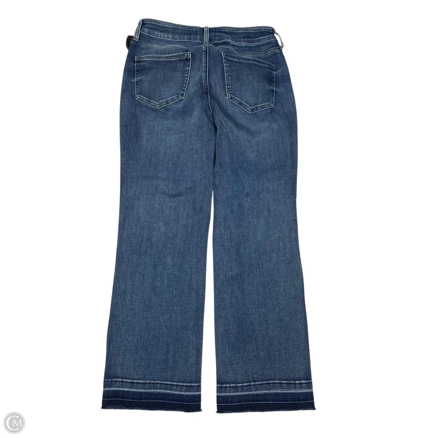 Jeans Straight By Not Your Daughters Jeans In Blue Denim, Size: 2p