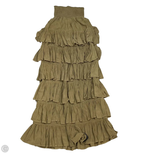 Skirt Maxi By Free People In Tan, Size: S