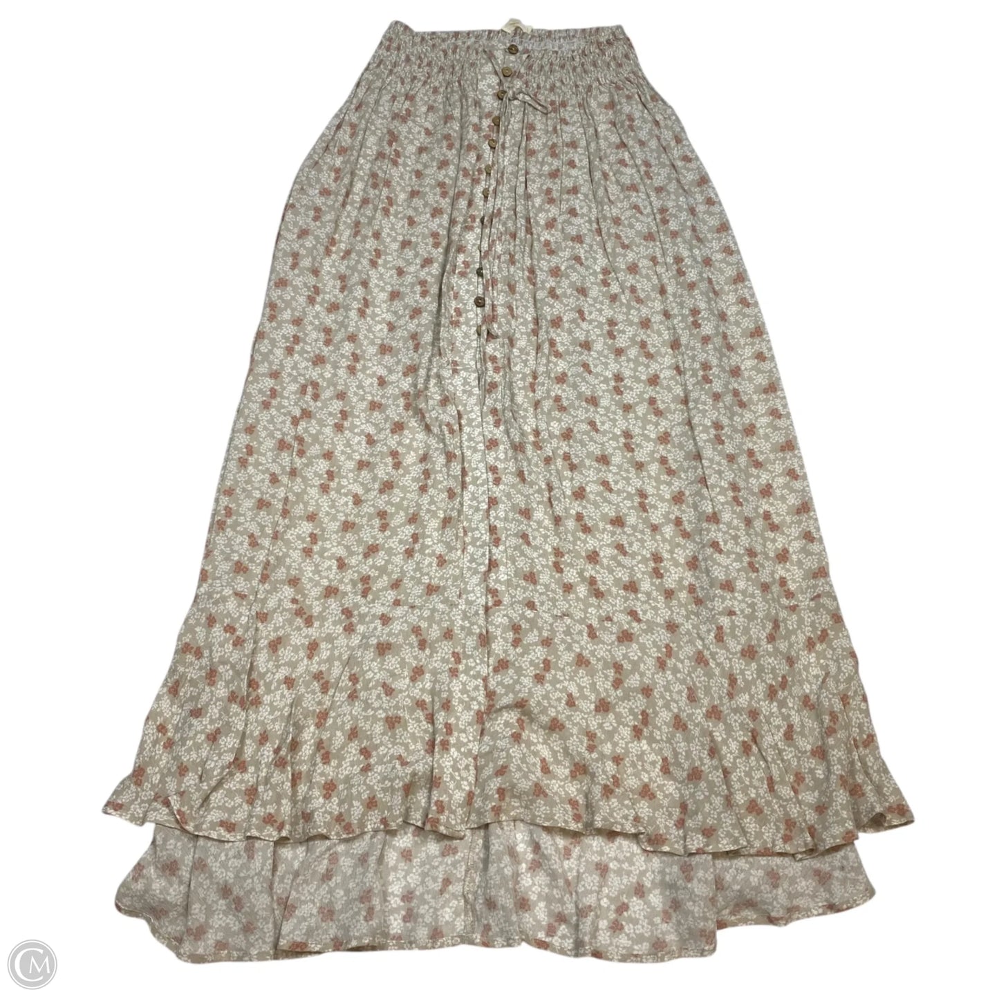 Skirt Maxi By Promesa In Tan, Size: S