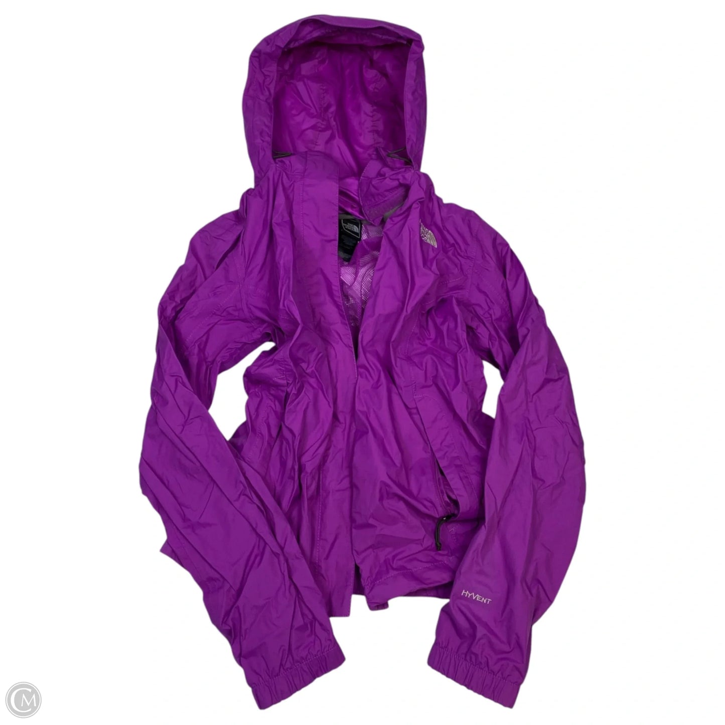 Athletic Jacket By The North Face In Purple, Size: M