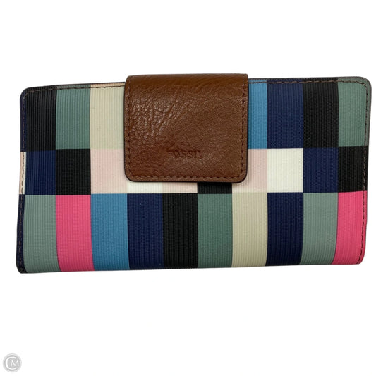 Wallet By Fossil, Size: Medium