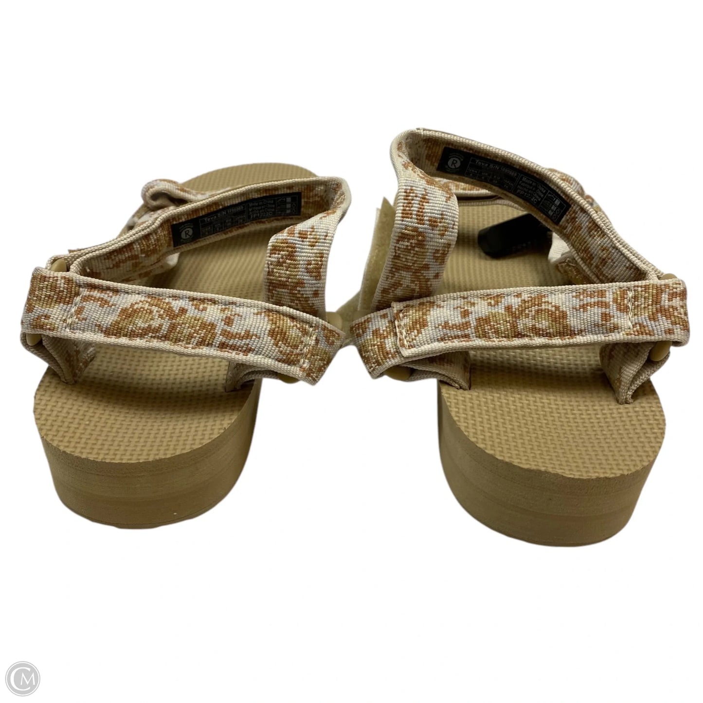 Sandals Sport By Teva In Tan, Size: 8