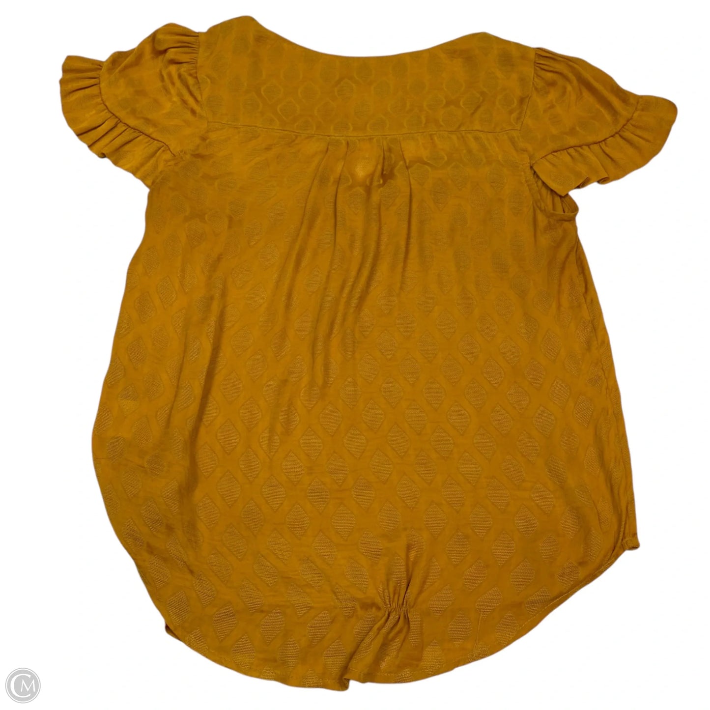 Top Sleeveless By Maeve In Yellow, Size: Xsp