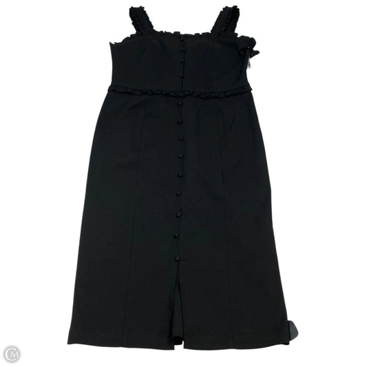 Dress Casual Midi By Versona In Black, Size: M