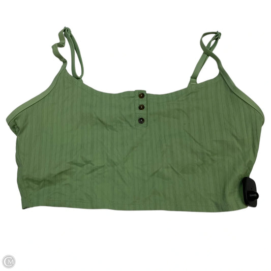 Top Sleeveless By Aerie In Green, Size: Xl