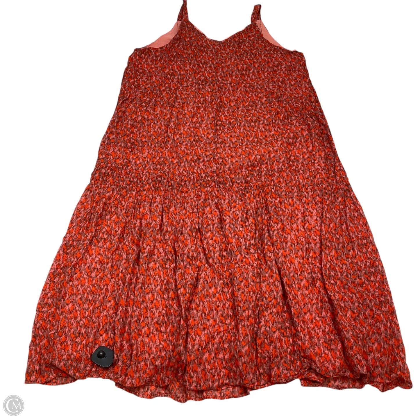 Dress Casual Midi By Joie In Orange, Size: Xxl