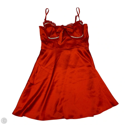 Dress Casual Short By Forever 21 In Red, Size: S