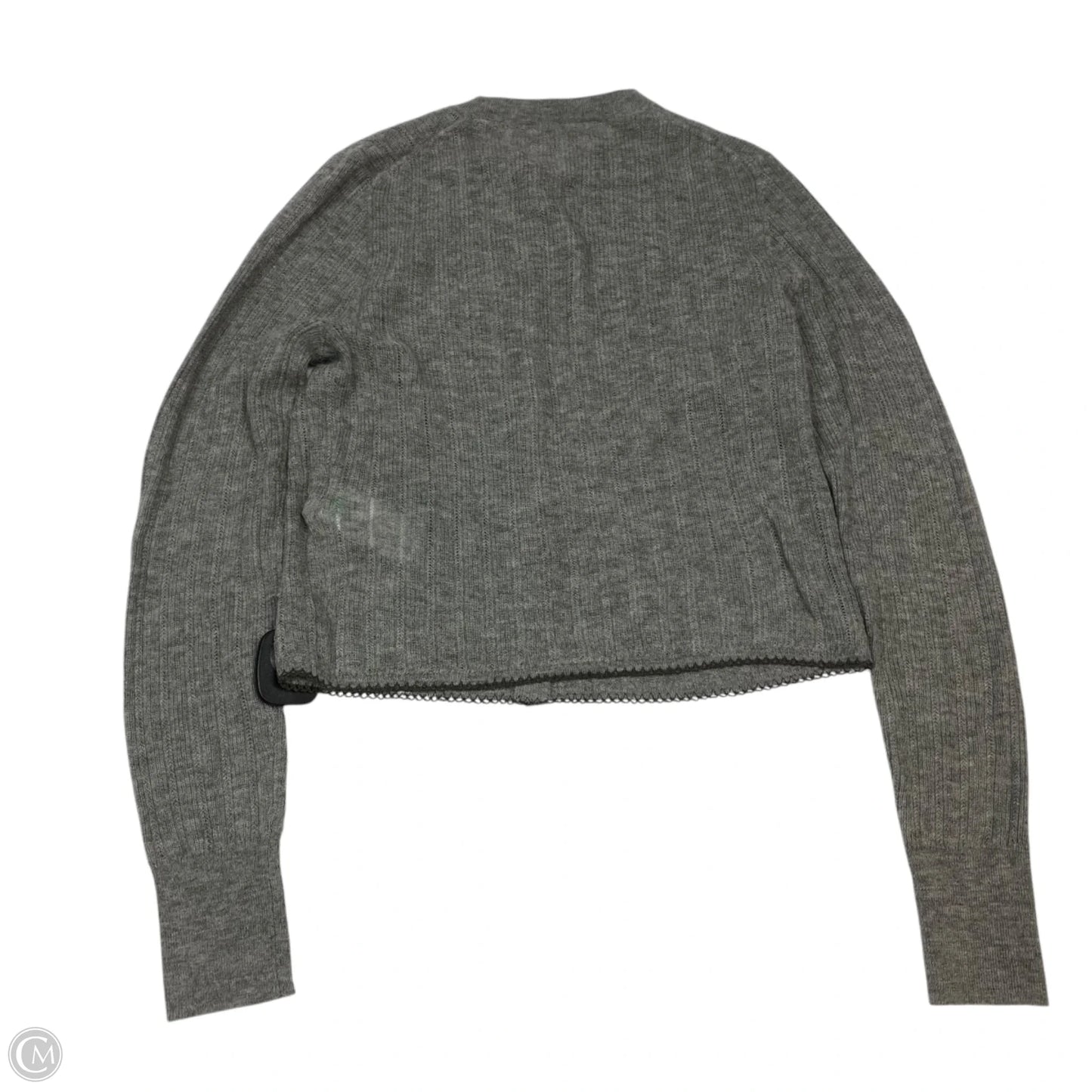 Sweater Cardigan Cashmere By J. Crew In Grey, Size: M