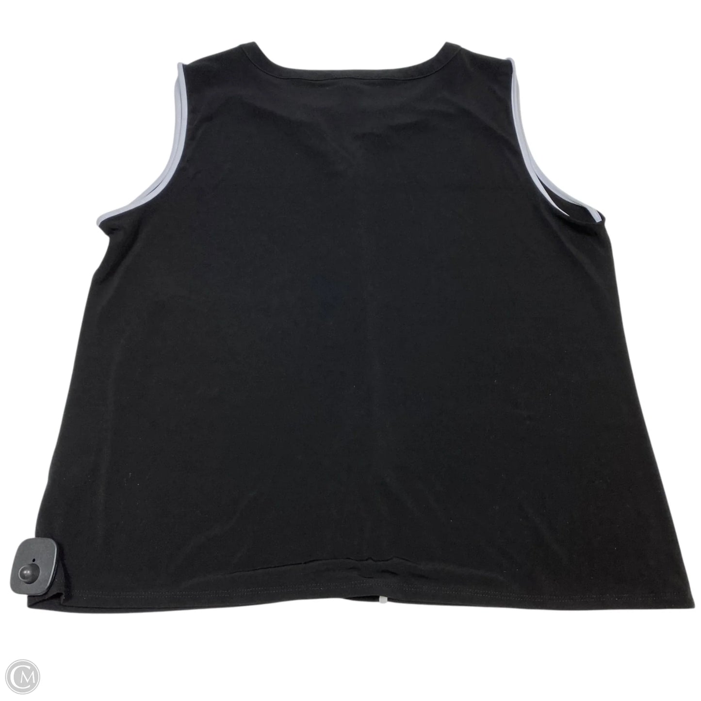 Top Sleeveless By Calvin Klein In Black, Size: Xl