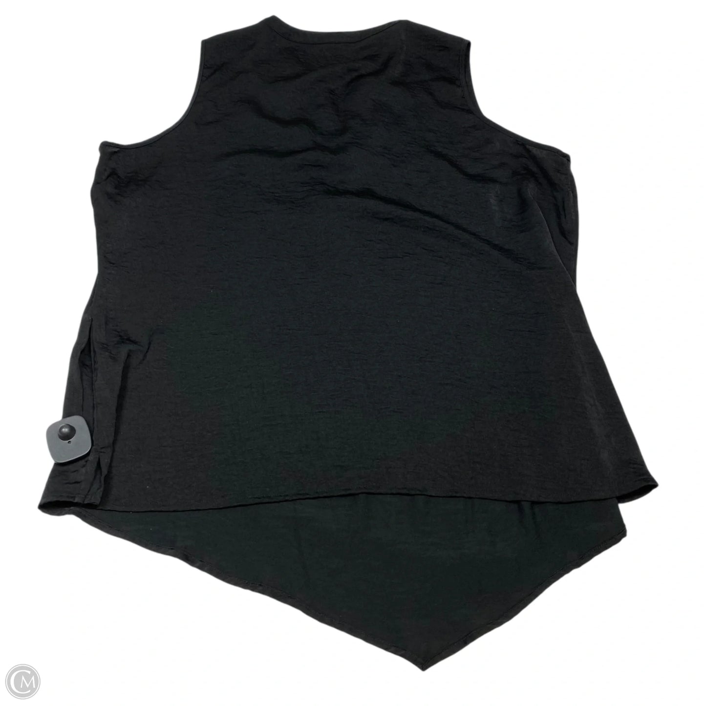 Top Sleeveless By Chicos In Black, Size: Xl