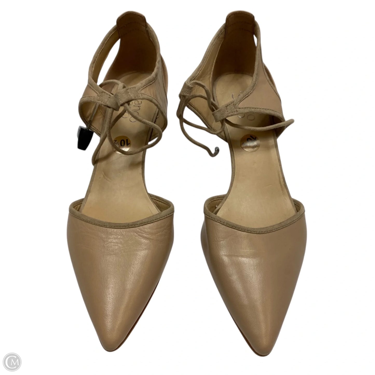 Shoes Heels Kitten By Franco Sarto In Tan, Size: 10.5