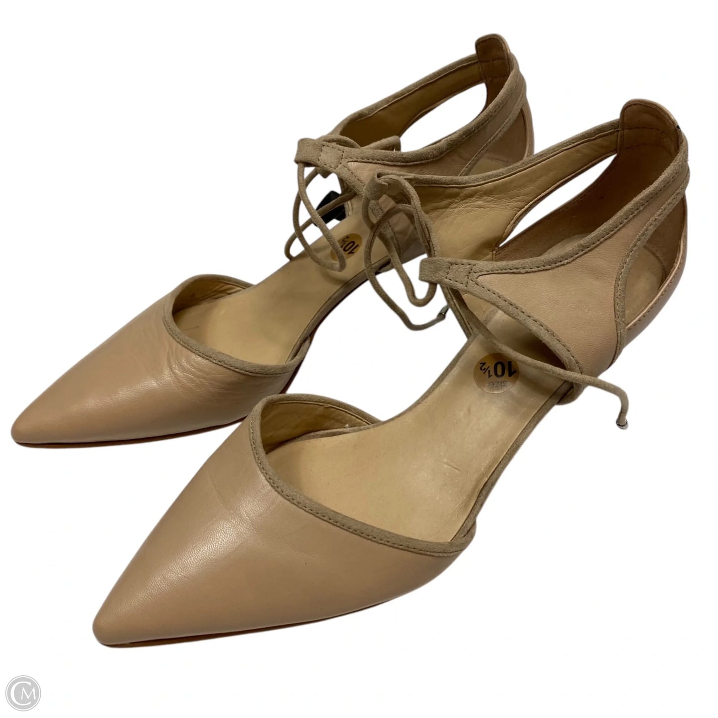 Shoes Heels Kitten By Franco Sarto In Tan, Size: 10.5