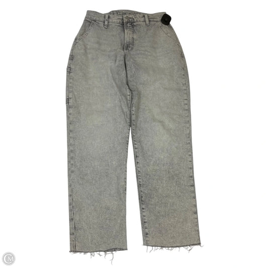 Jeans Straight By Old Navy In Grey Denim, Size: 6
