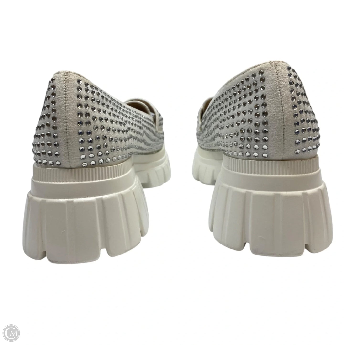 Shoes Heels Platform By Liliana In White, Size: 7.5