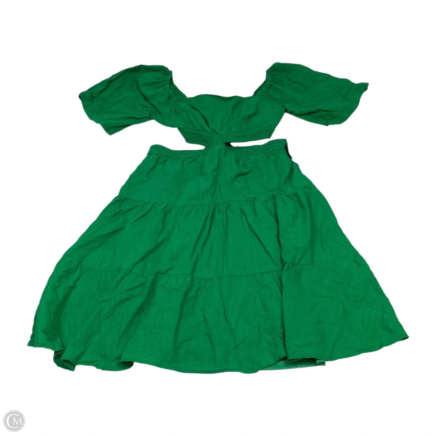 Dress Casual Short By She + Sky In Green, Size: L