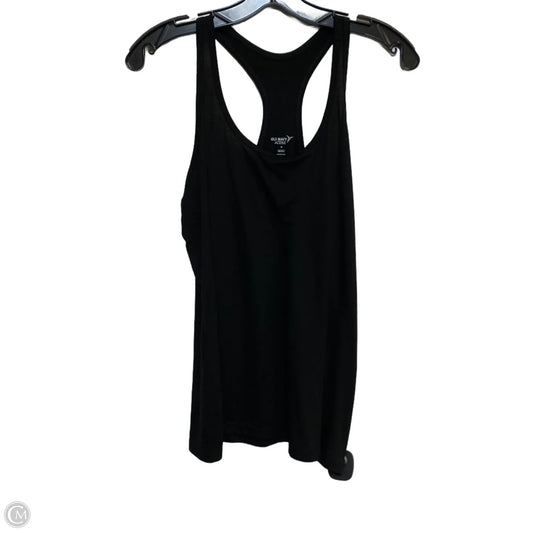 Athletic Tank Top By Old Navy In Black, Size: M