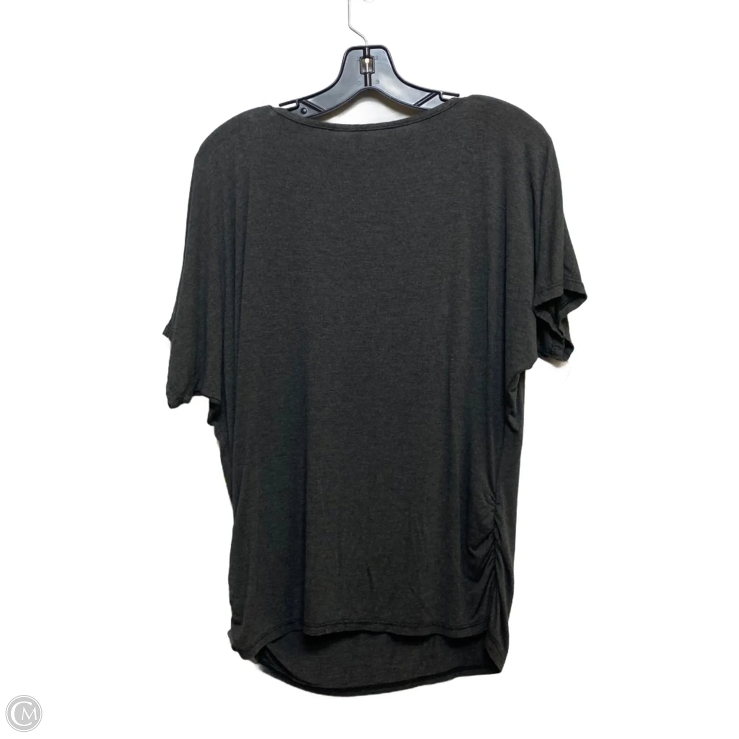 Top Short Sleeve Basic By Sweet In Grey, Size: Xl