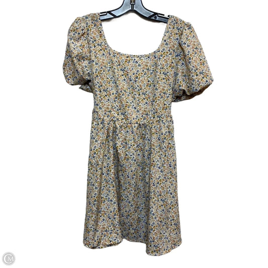 Dress Casual Short By Shein In Floral Print, Size: Xs