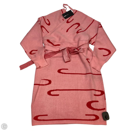 Dress Sweater By Fashion Nova In Pink, Size: 3x