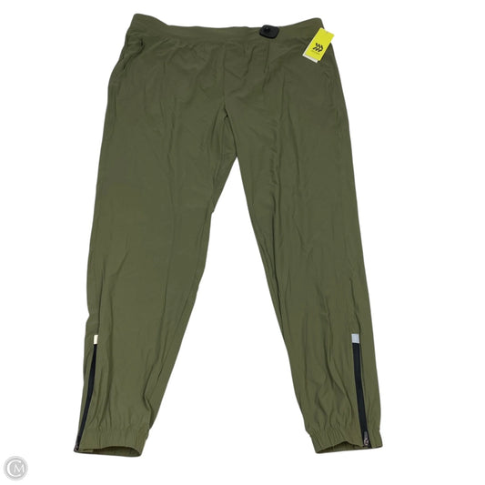 Athletic Pants By All In Motion In Green, Size: Xl