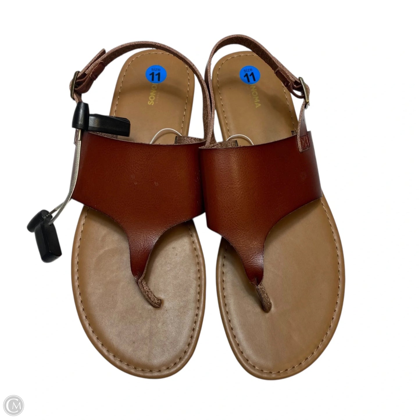 Sandals Flats By Sonoma In Brown, Size: 11