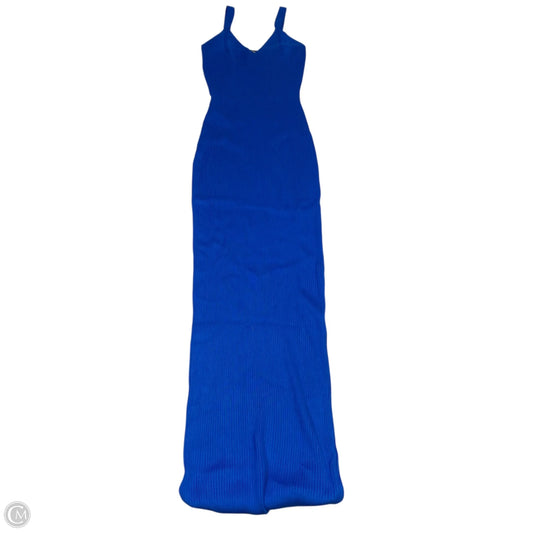 Dress Casual Maxi By Pretty Little Thing In Blue, Size: Xl