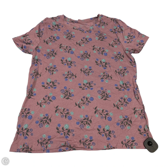 Top Short Sleeve Basic By Dip In Purple, Size: M