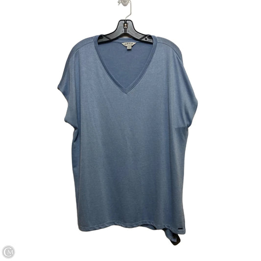 Top Short Sleeve Basic By Orvis In Blue, Size: Xl