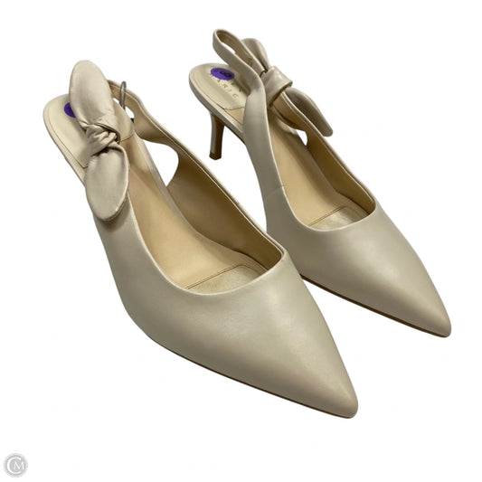 Shoes Heels Kitten By Alex Marie In Tan, Size: 8