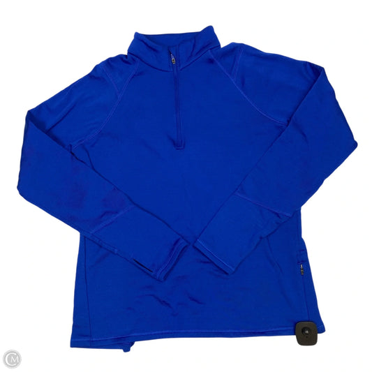 Athletic Sweatshirt Collar By Dsg Outerwear In Blue, Size: Xl