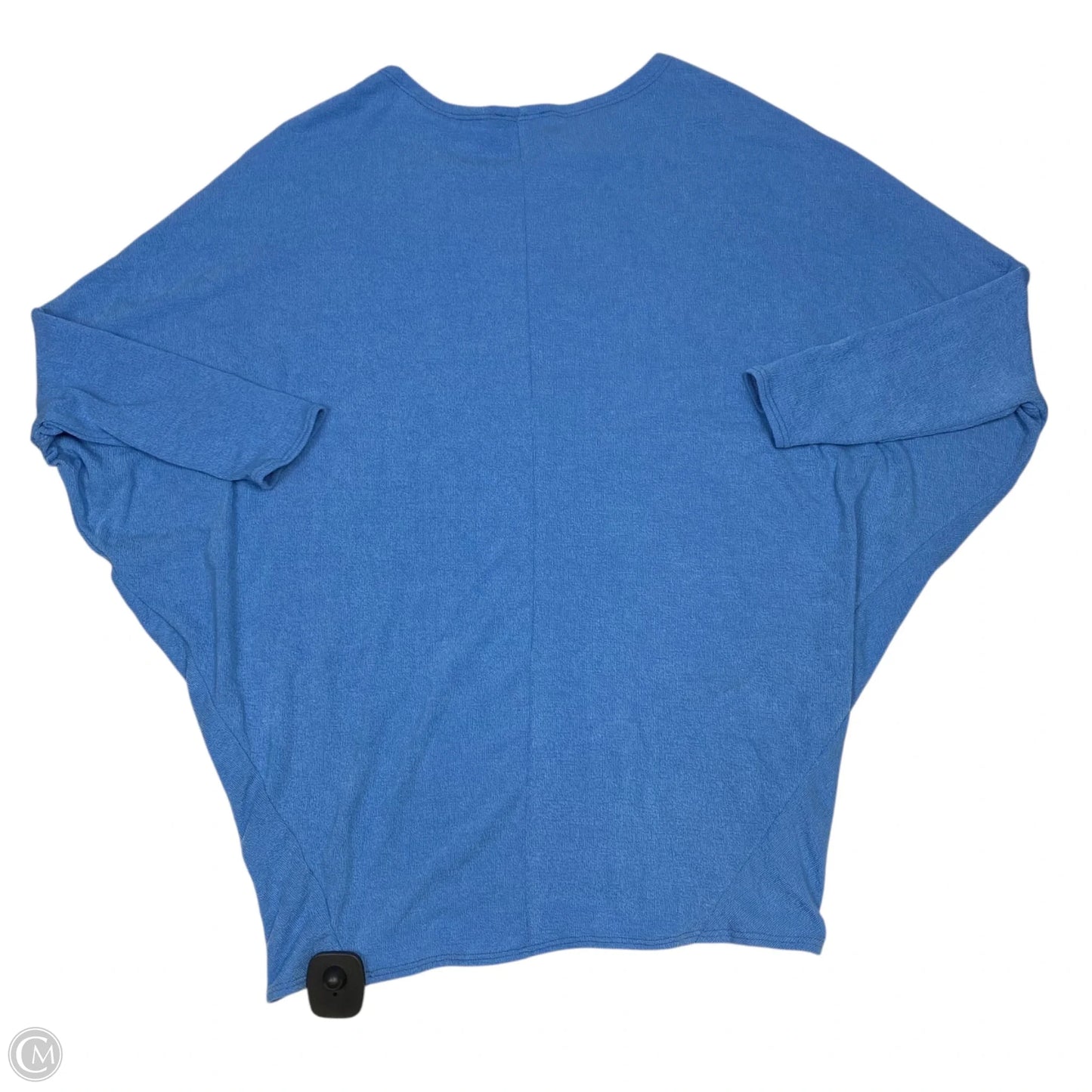 Top 3/4 Sleeve By Charlotte Avery In Blue, Size: L