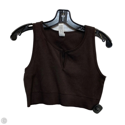Athletic Bra By 90 Degrees By Reflex In Brown, Size: L