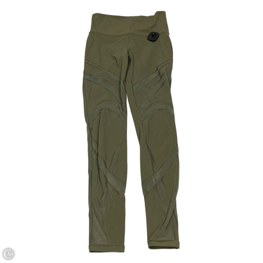 Athletic Leggings By Lululemon In Green, Size: M
