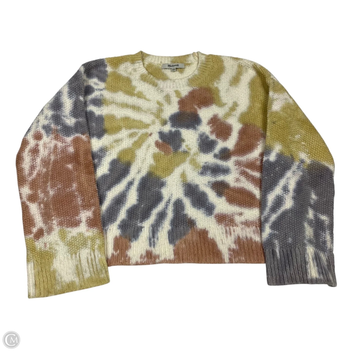Sweater By Madewell In Tie Dye Print, Size: Xxs