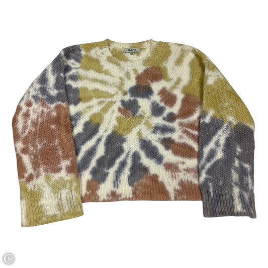 Sweater By Madewell In Tie Dye Print, Size: Xxs