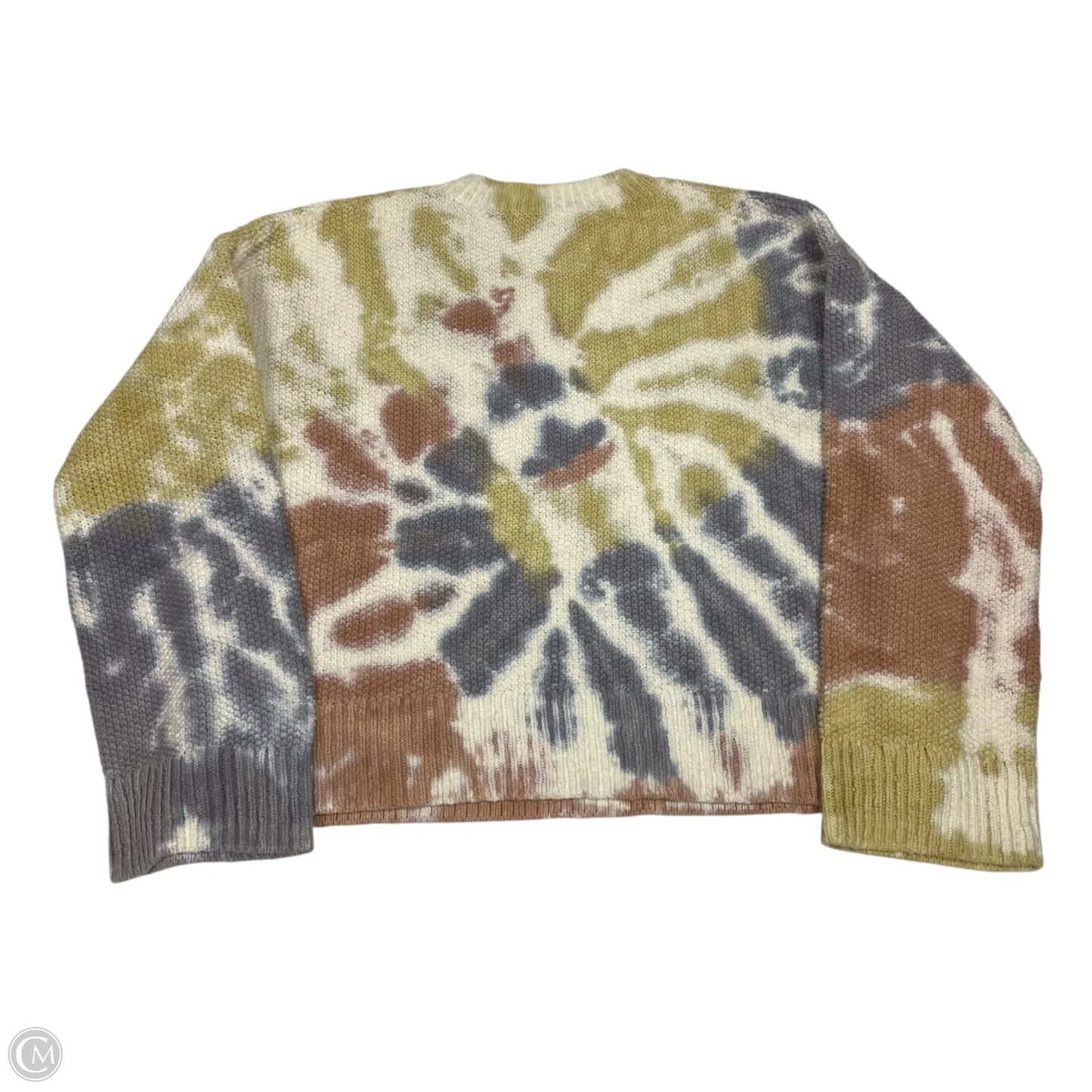 Sweater By Madewell In Tie Dye Print, Size: Xxs