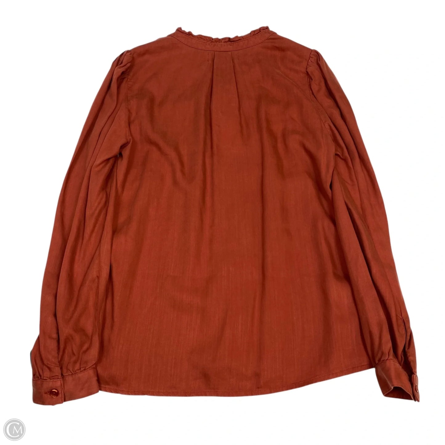 Top Long Sleeve By Dear John In Orange, Size: S