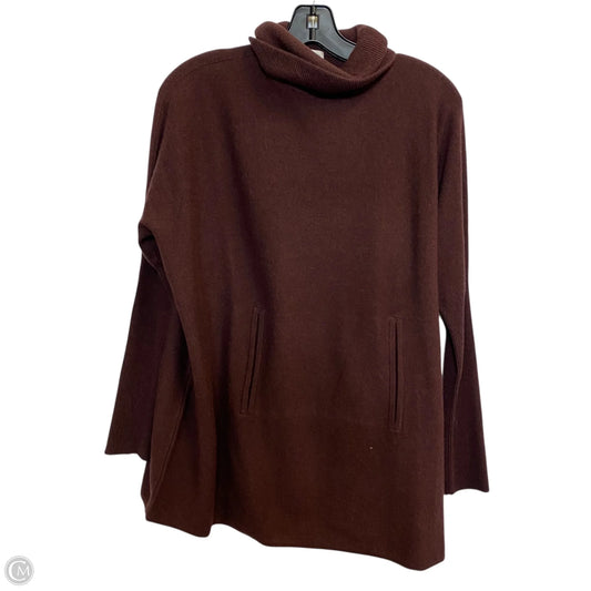 Sweater By Garnet Hill In Brown, Size: Xs