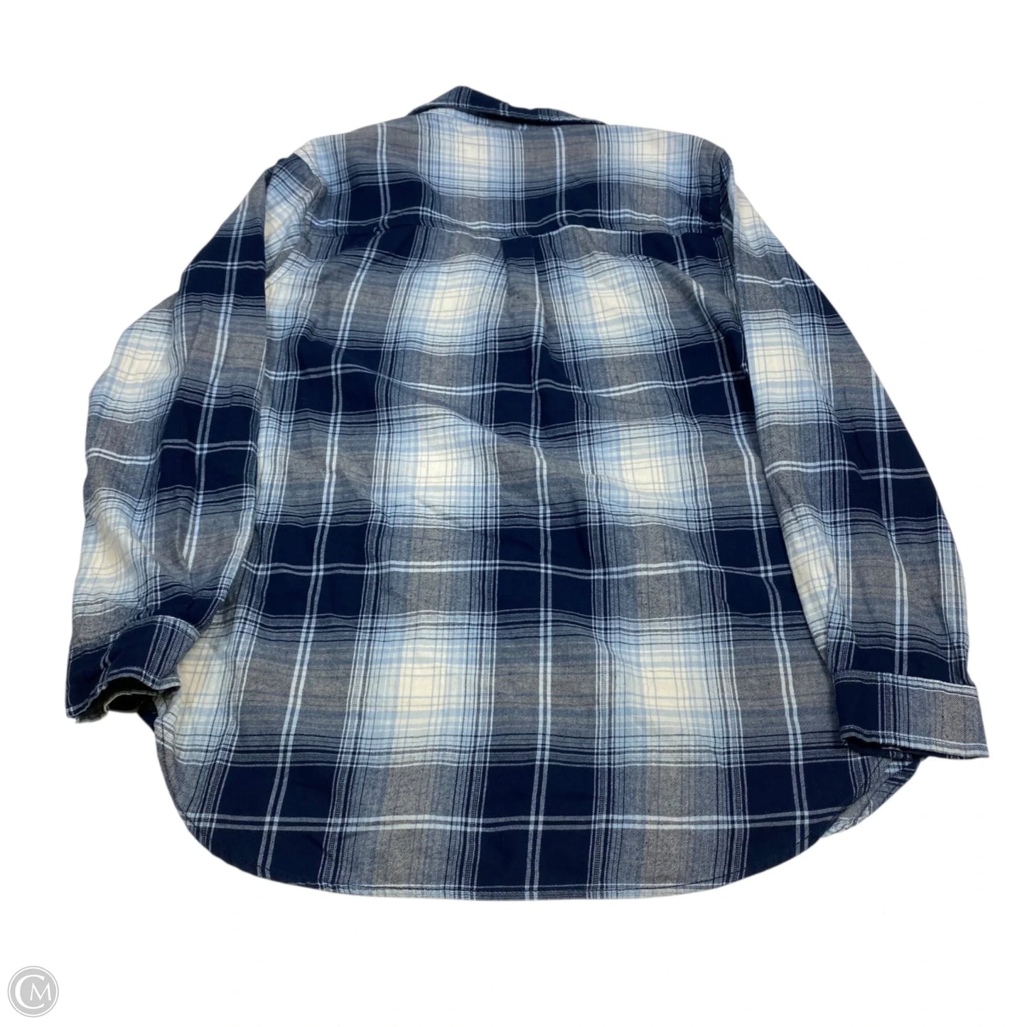 Top Long Sleeve By Beachlunchlounge In Blue, Size: L
