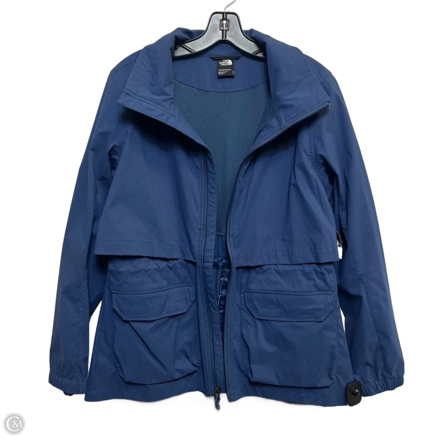 Jacket Windbreaker By The North Face In Blue, Size: M