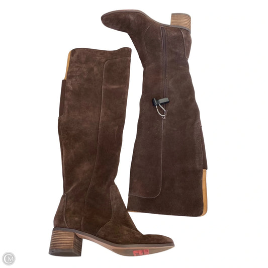 Boots Knee Flats By Corso Como In Brown, Size: 8