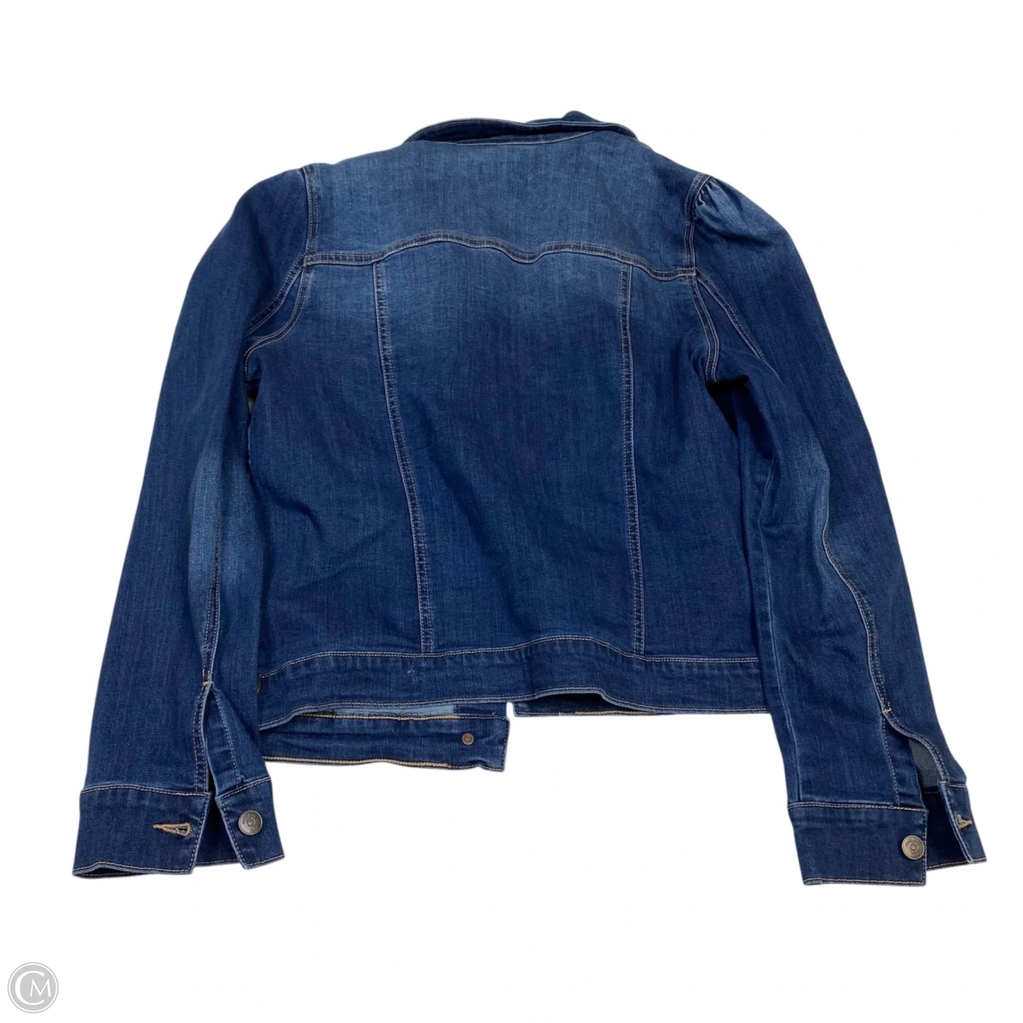 Jacket Denim By Crown And Ivy In Blue Denim, Size: L