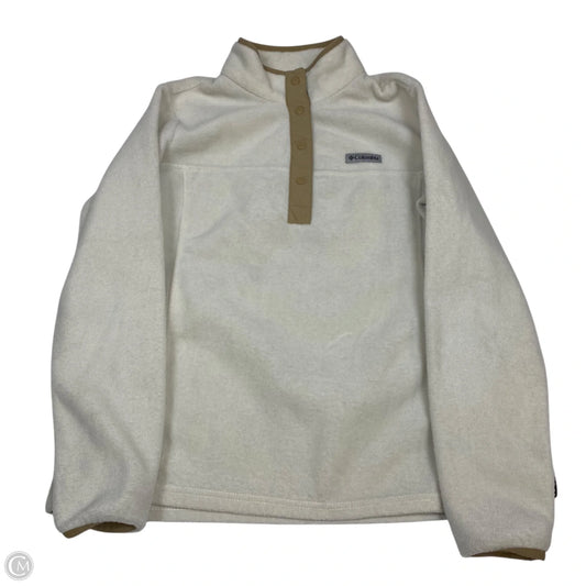 Jacket Fleece By Columbia In Cream, Size: L