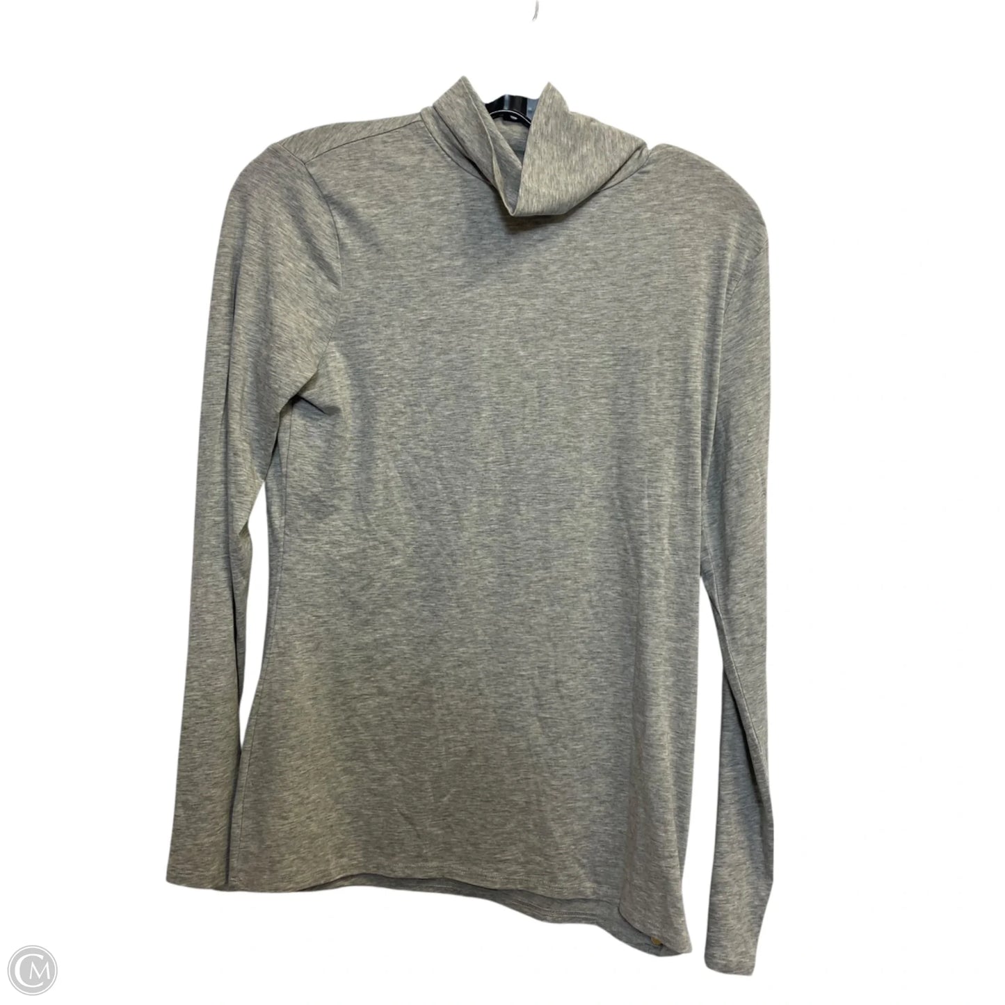 Top Long Sleeve Basic By Kim Rogers In Grey, Size: S