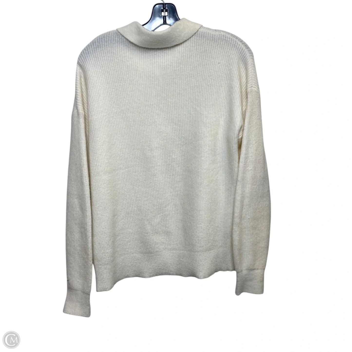 Sweater By Loft In Cream, Size: S