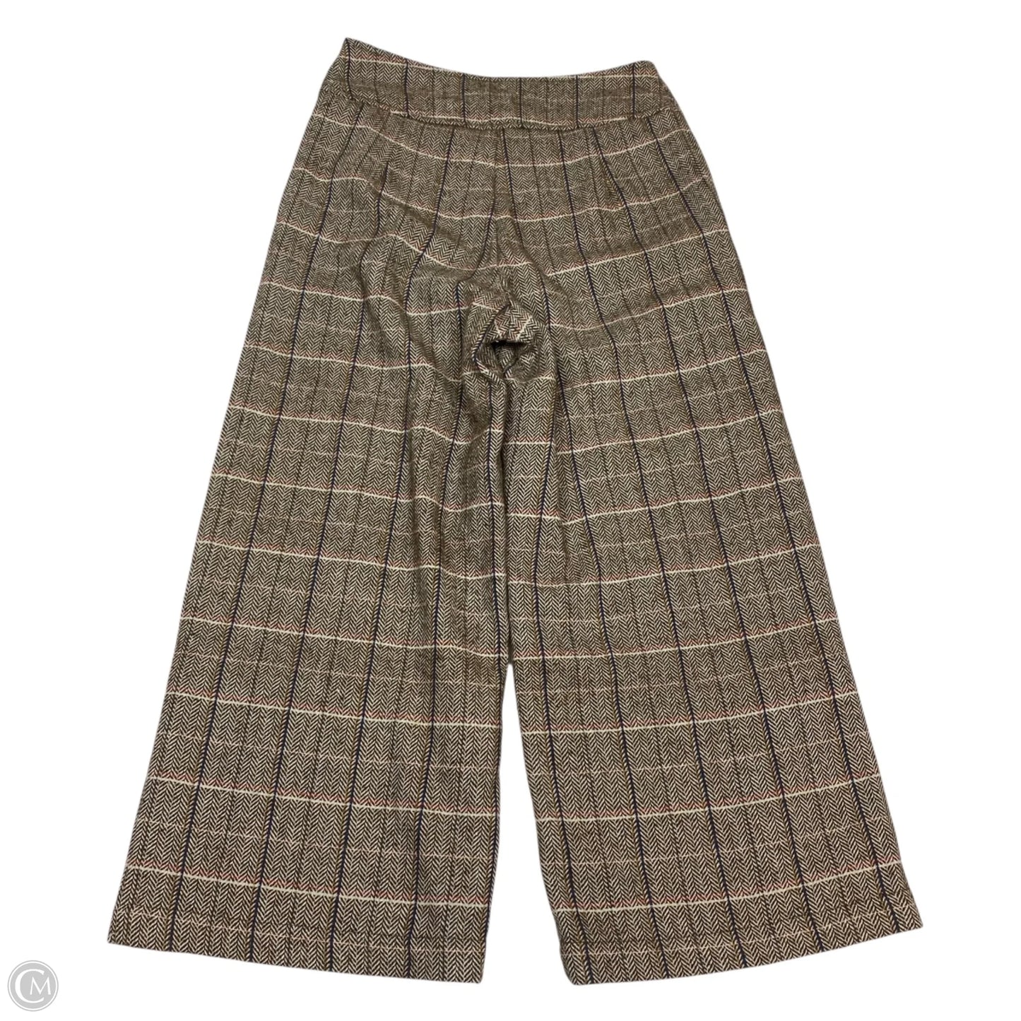 Pants Cropped By Thml In Brown, Size: Xs