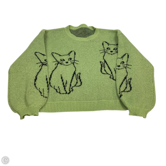 Sweater By Shein In Green, Size: M